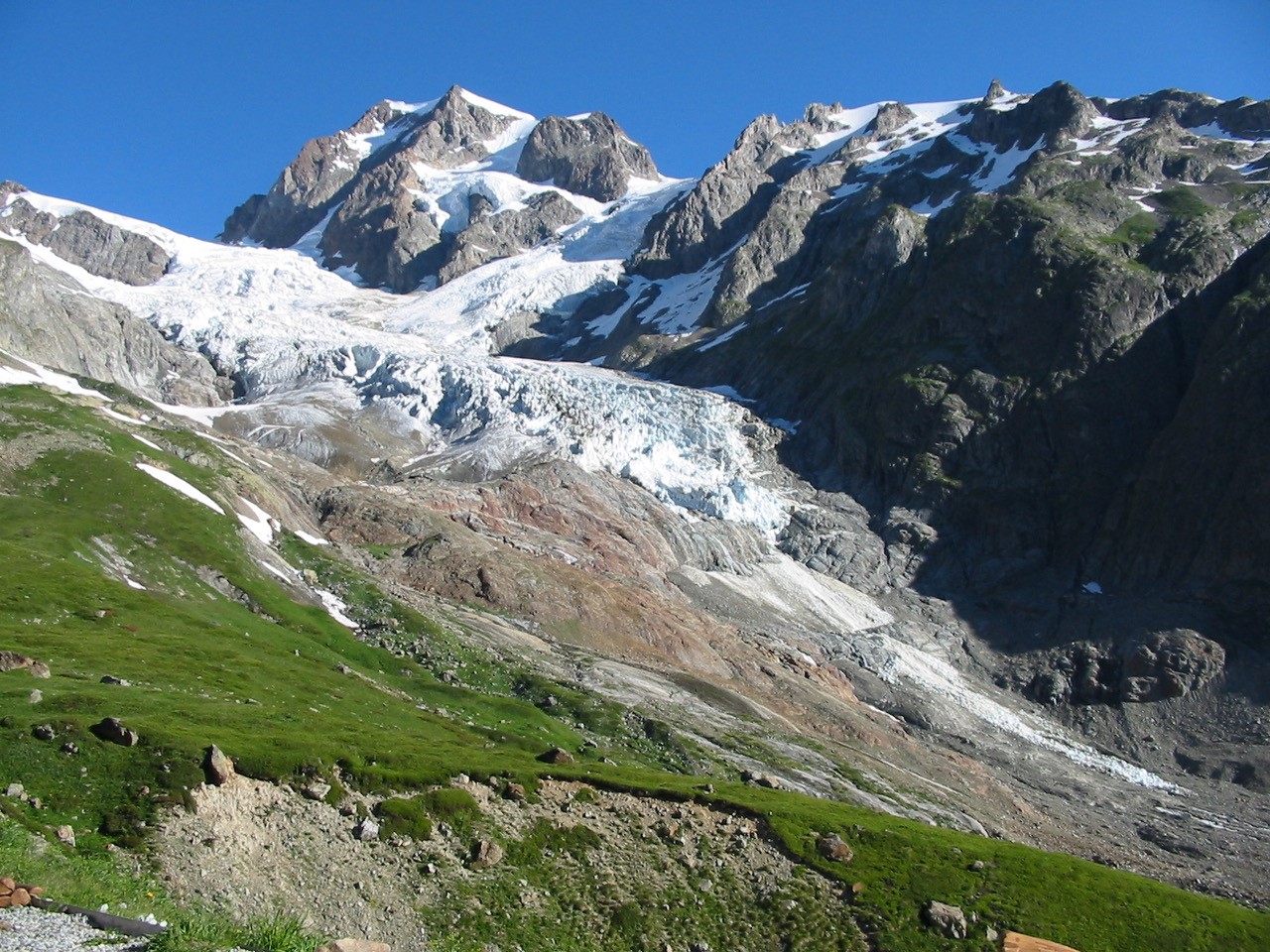 Tour du Mont-Blanc - Glacier de la Lex Blanche