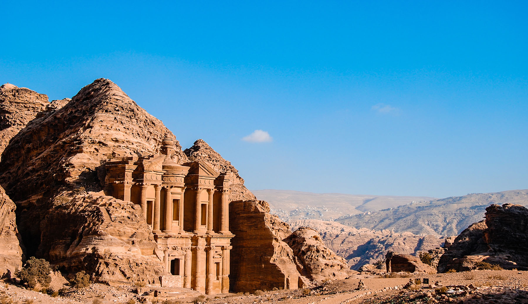 Site archéologique de Petra en Jordanie